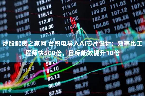 炒股配资之家网 台积电导入AI芯片设计：效率比工程师快500倍，目标能效提升10倍
